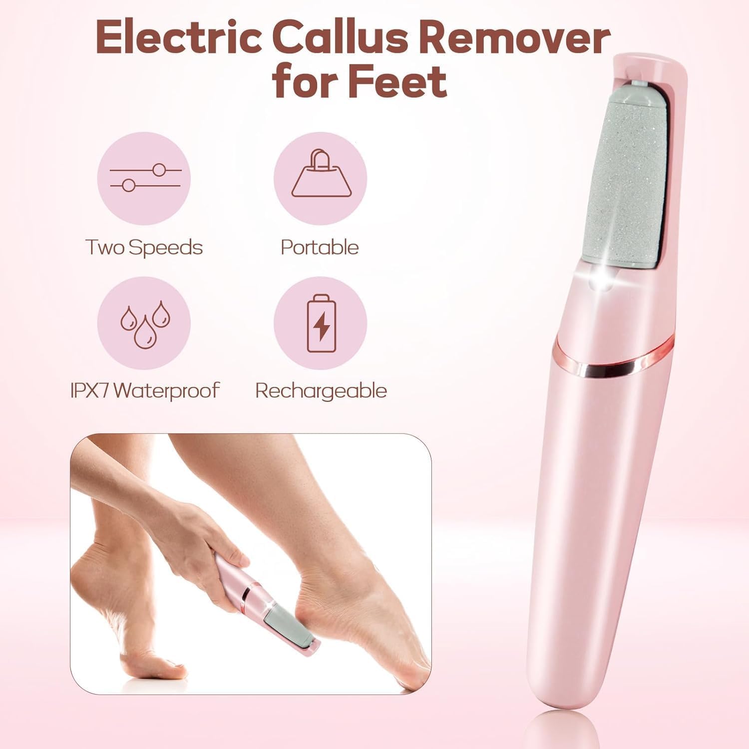 Zenvora Life Electric Callus Remover