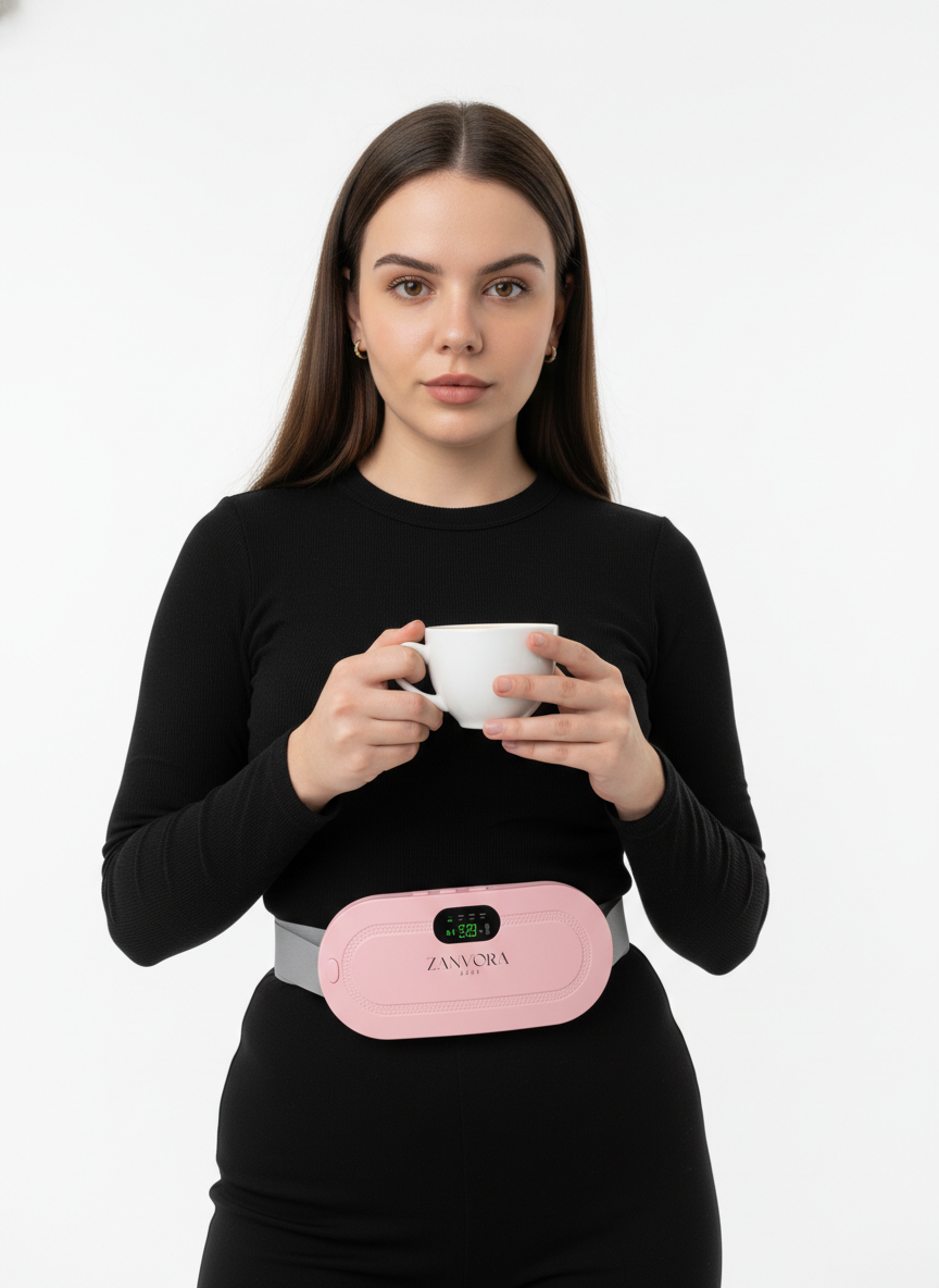 ZenvoraLife ComfortWave Heating & Massage Belt
